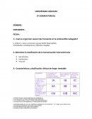 Examen cardiología.