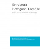 Estructura Hexagonal Compacta (HPC)
