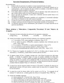 Ejercicios Estequiometría. II Parcial de Química