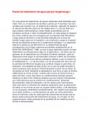 Planta de tratamiento de agua parque Tangamanga