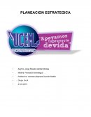 Planificación estratégica de Negocios.