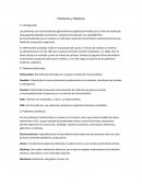 Los polímeros son macromoléculas (generalmente orgánicas) formadas por la unión de moléculas más pequeñas llamadas monómeros. Sustancia formada por una cantidad finita de macromoléculas que le confieren un alto peso molecular (característica rep