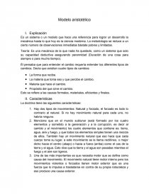Es un sistema o un modelo que hace una referencia para lograr un desarrollo la mecánica hasta lo que hoy es la ciencia moderna. La metodología se reduce a un cierto número de observaciones inmediatas bástate pobres y limitadas.. Página 1