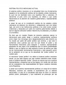 SISTEMA POLITICO MEXICANO ACTUAL