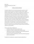 Análisis de impactos ambientales