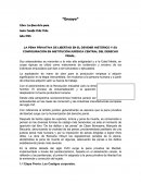 LA PENA PRIVATIVA DE LIBERTAD EN EL DEVENIR HISTÓRICO Y SU CONFIGURACIÓN EN INSTITUCIÓN JURÍDICA CENTRAL DEL DERECHO PENAL.