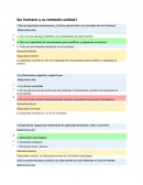 Ser humano y su contexto.