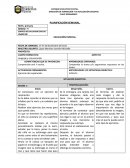 PLANIFICACIÓN SEMANAL. SERVICIO DE EDUCACION ESPECIAL