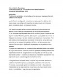 Planificación estratégica de marketing en los deportes - la perspectiva de la calidad de vida mejora