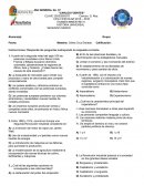 Examen de bimestre de historia universal