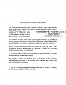 Acta de solucion de conflito