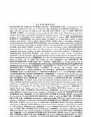 T E S T I M O N I O.