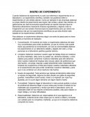 DISEÑO DE EXPERIMENTO