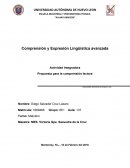Estrategias de Comprensión Lectora.
