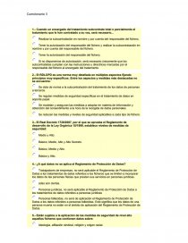 Cuando un encargado del tratamiento subcontrate total o parcialmente el tratamiento que le han contratado a su vez, será necesario.. Página 1