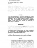 Demanda vía mercantil ejecutiva