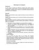 Metodologia de la investigacion.