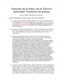 Ciencias de la Vida y de la Tierra: Tectónica de placas