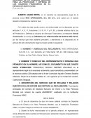 Modelo de reclamación formal Cibanco