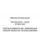 FORTALECIMIENTO DEL APRENDIZAJE.