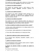 Cuestionario básico Penal