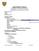 REQUERIMIENTOS PARA TRABAJO FINAL DE REDES
