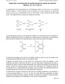 Preparación y caracterización de acetilacetonatos de metales de transición
