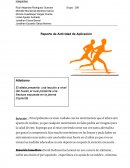 El atleta presenta una lección a nivel del hueso el cual presenta una fractura expuesta en la pierna izquierda