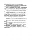 Antecedentes históricos del comercio (complemento)