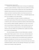 Comentario de la lectura “Carta en el 2017”