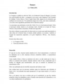 Ensayo: La Vorágine