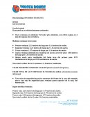 De acuerdo a su solicitud estamos cotizando