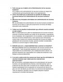 Objetivo de los RRHH.