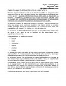 Resumen sobre el error de hecho