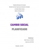Cambio social planificado