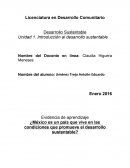 ¿México es un país que vive en las condiciones que promueve el desarrollo sustentable?