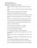 Bibliografía Tecnologías de los materiales.
