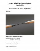 DEMOSTRAR EL PRINCIPIO DE PASCAL.