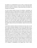 Cuestionamiento de que es cultura, la cultura para muchas personas es el estudio