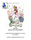 Educar para transformar