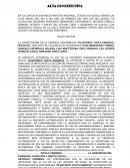 Actas constitutivas para formar una empresa