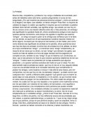 El ultimo encuentro. La Amistad.