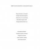 Aplicación de la educación en salud