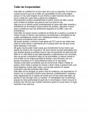 Taller de Corporalidad