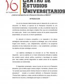 Perspectiva de la planeacion educativa en Mexico.