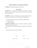 CONCEPTOS BÁSICOS .DE LA ESTADISTICA DESCRIPTIVA