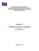 ESTADÍSTICA APLICADA LA EDUCACIÓN