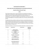 TEMA: REDES CPM PARA PROGRAMACIÓN DE ACTIVIVIDADES EN PROYECTOS