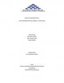 Ensayo: Derecho administractivo