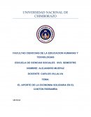 TEMA: EL APORTE DE LA ECONOMIA SOLIDARIA EN EL CANTON RIOBAMBA